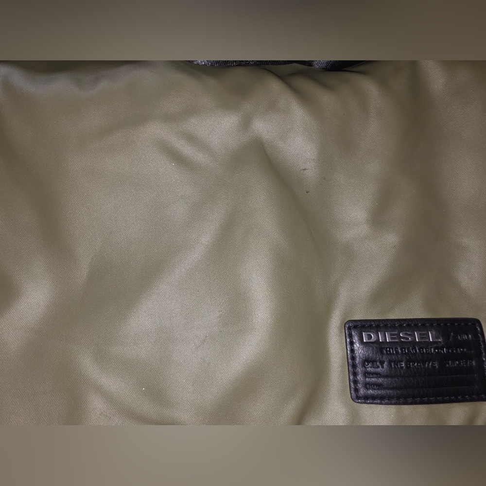 Diesel Khaki Men's Messenger Bag - Picture 3 of 16